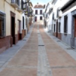Obras en los barrios de Antequera - Calle Empedrada